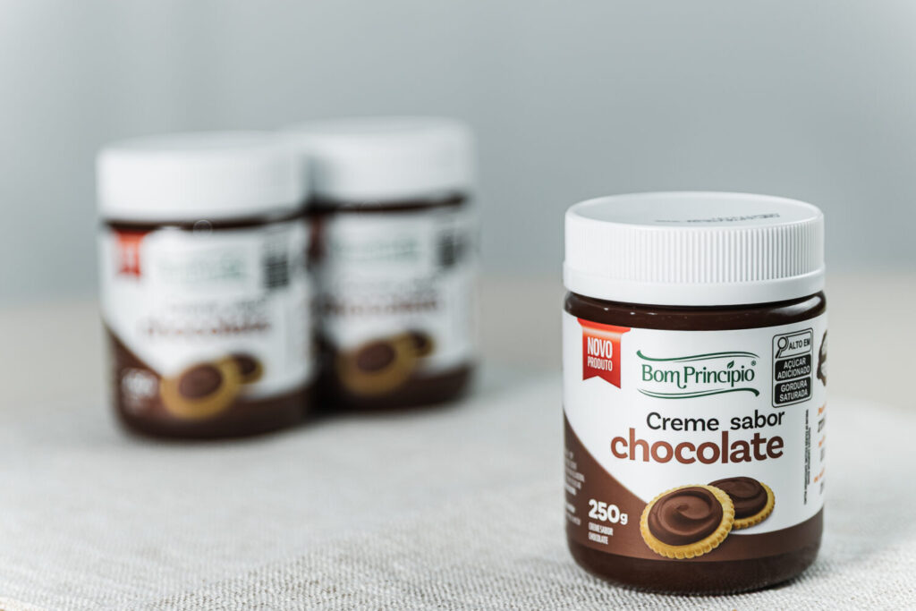 Bom Princípio Alimentos amplia linha de cremes e lança o sabor chocolate 