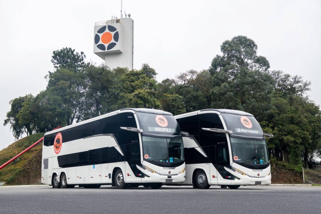 Pronta-Entrega Marcopolo estreia na Lat.Bus 2026