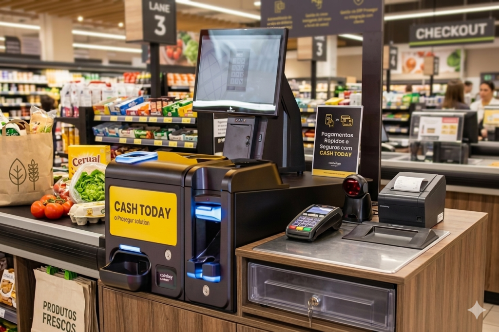 Prosegur Cash apresenta equipamento Front Office na Expoagas