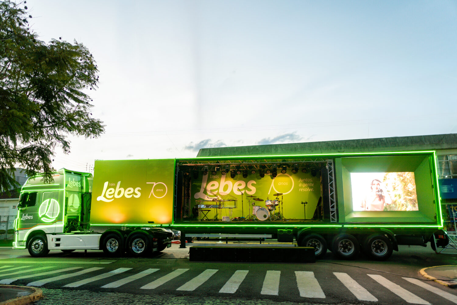 Grupo Lebes promove show em Bom Retiro do Sul