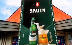 Imec e Spaten celebram parceria com fachada temática