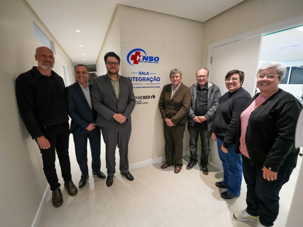 Unicred e  Hospital Nossa Senhora da Oliveira inauguram sala em Vacaria