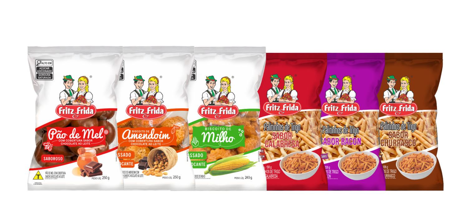 Fritz&Frida lança novos biscoitos e Palitinhos de Trigo